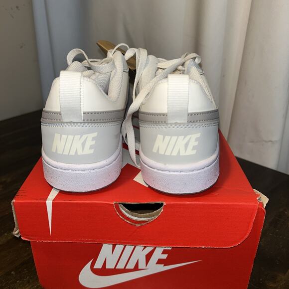 Nike Court Borough Low Recraft 7Y Sail/College Grey Photo Dust New W/Box - Picture 3 of 15